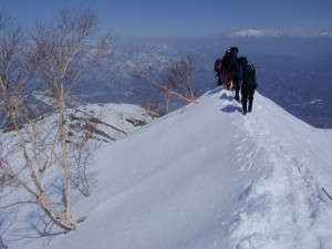 11年4月雪山唐松岳 099