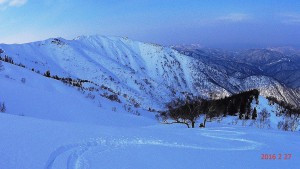 9.大戸沢岳北東尾根'16.2.27 - コピー